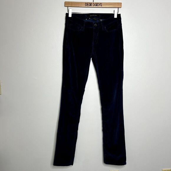 Calvin Klein Straight Blue Corduroy Jeans - Picture 1 of 7